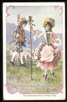 Vevey, Fêtes des Vignerons 1905, Berger