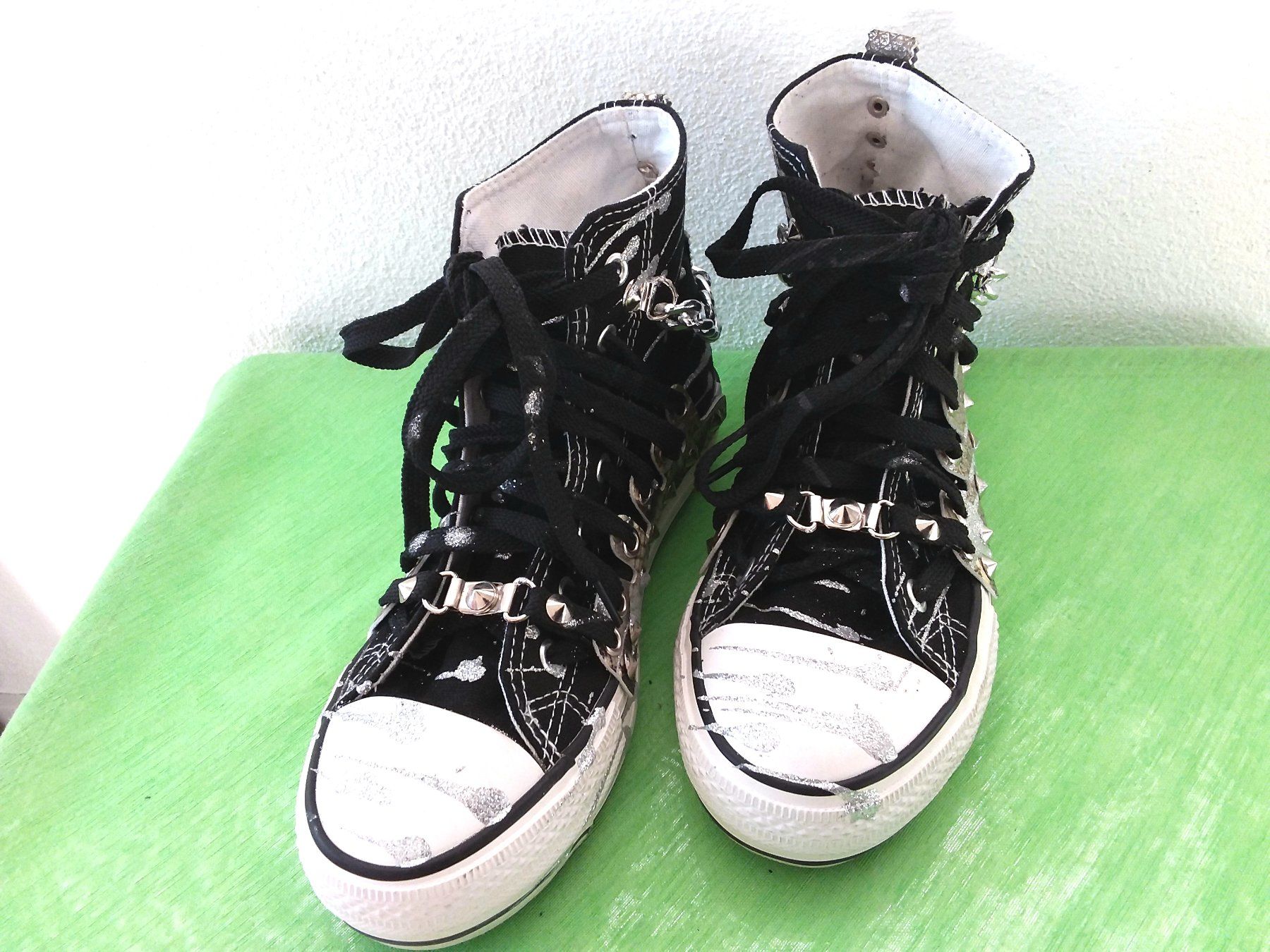 Scarpe da donna: BIONDINI Coole Glitzer Sneakers, Gr 37 – Usato da Uitikon Waldegg venduto da Risibisi7 4