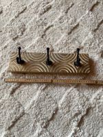 Garderobe mit 3 Haken 40cm lang