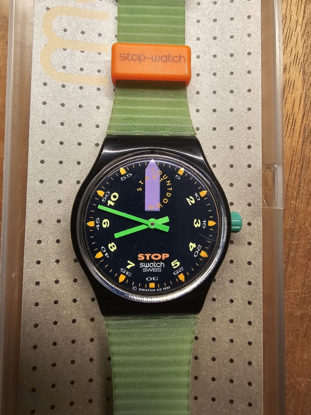 Swatch Orologi: Stop Swatch von 1993 – Usato da Oberwil BL venduto da 007re