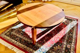 Tapis Ardébil Inde carré - laine - 122/122 cm - Vintage