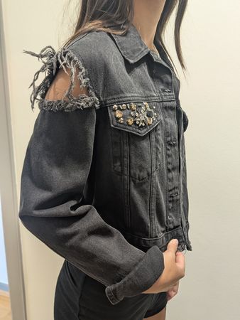 LIU JO MILANO black denim jacket