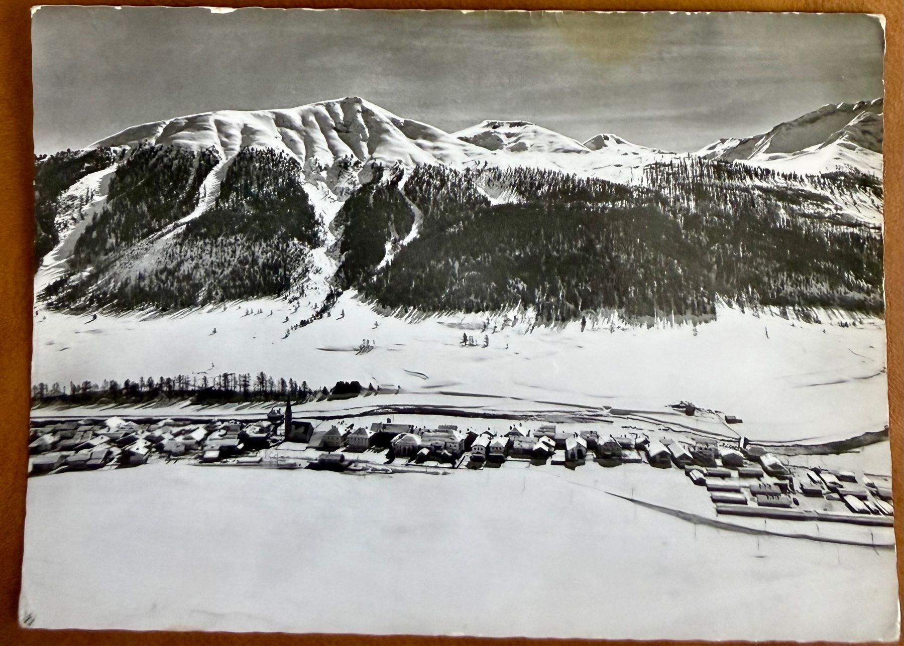 Cartoline postali: S-chanf - Winter 1950 – Usato da Lutry venduto da Ediego