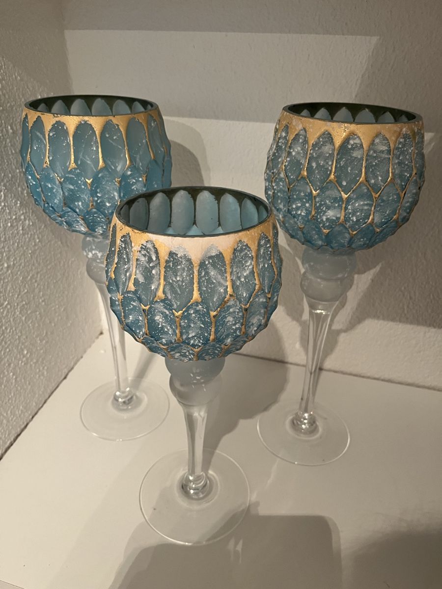 Tutte le decorazioni: Kerzenhalter – Nuovo e nell'imballaggio originale da Oberrieden venduto da Trishly