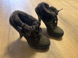 Stiefeletten mit Absatz, Gr. 36 Top Zustand!