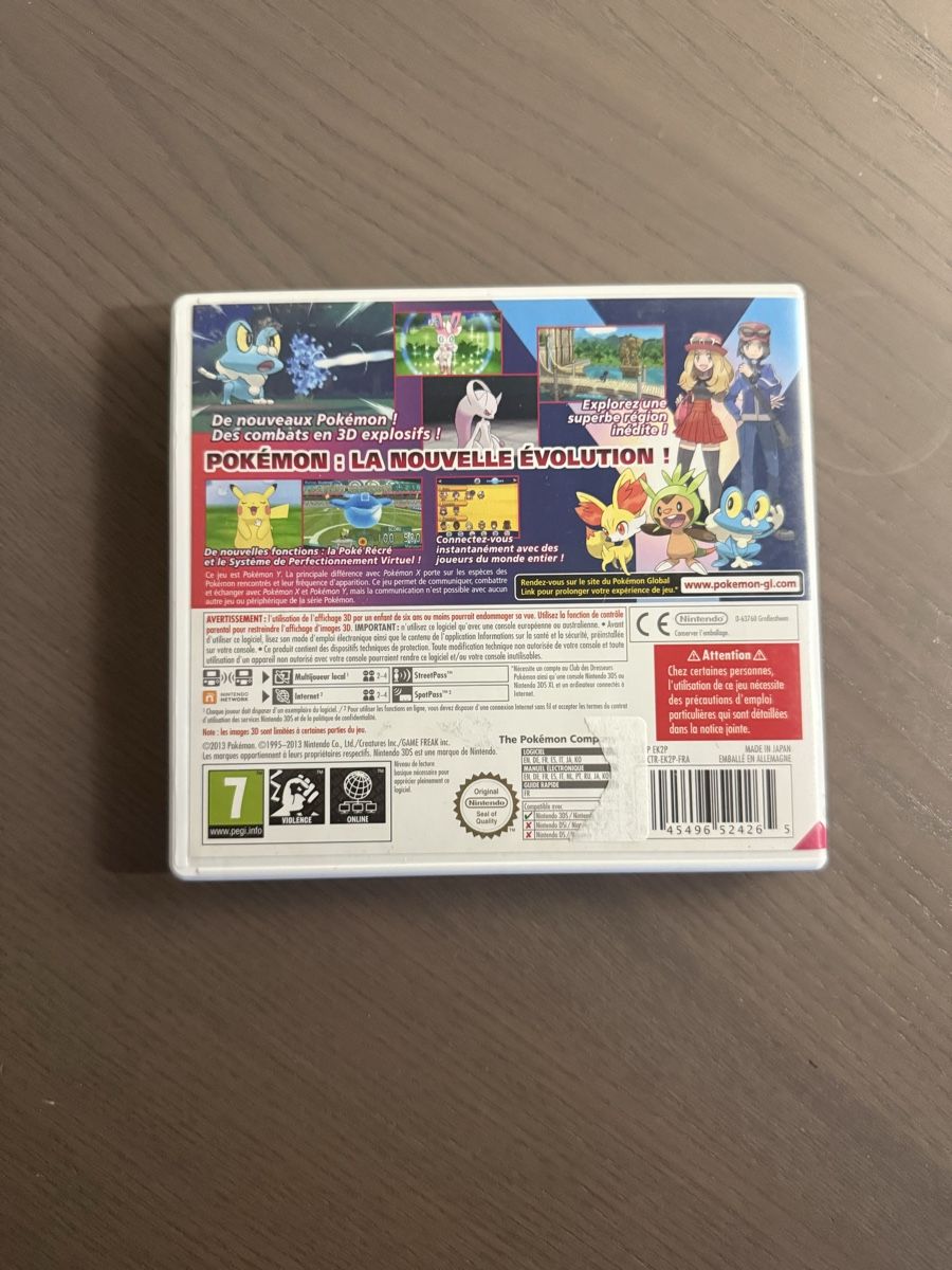 Pokémon Jeux: Pokémon version Y – D'occasion à Thônex par retrolovech 2