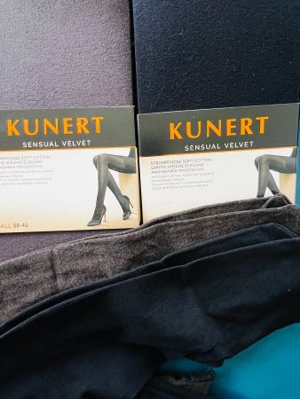 Strumpfhose KUNERT mit Baumwolle/ 29.-
