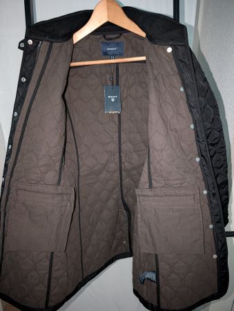 Mega Deal ❤️ GANT Steppmantel, schwarz, neu Gr. XS/S