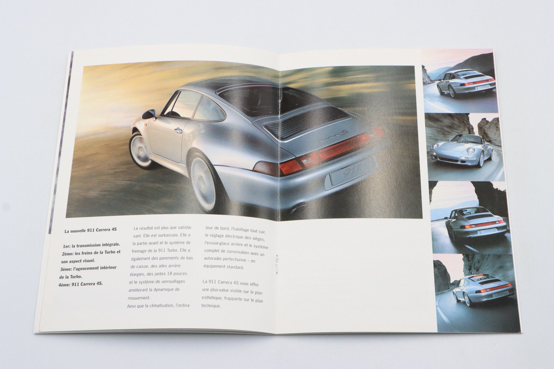 Porsche Documenti: Porsche 911 993 Modellprogramm 1995 Prospekt – Usato da Bühl b.Aarberg venduto da Collectorpassions 5