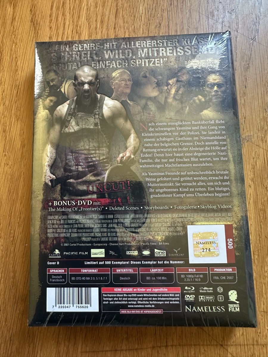 Alle DVDs: Leatherface Mediabook, Uncut, Turbine – Gebraucht aus Benken ZH von Audi-erich 1