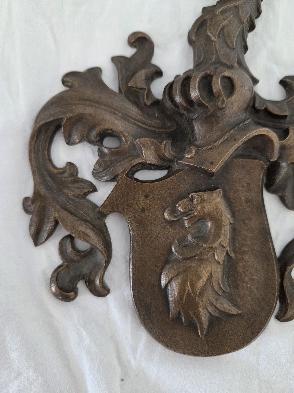 Sculture & Statue: Wappenschild Bronze  – Usato da Dietikon venduto da Allegra34 1