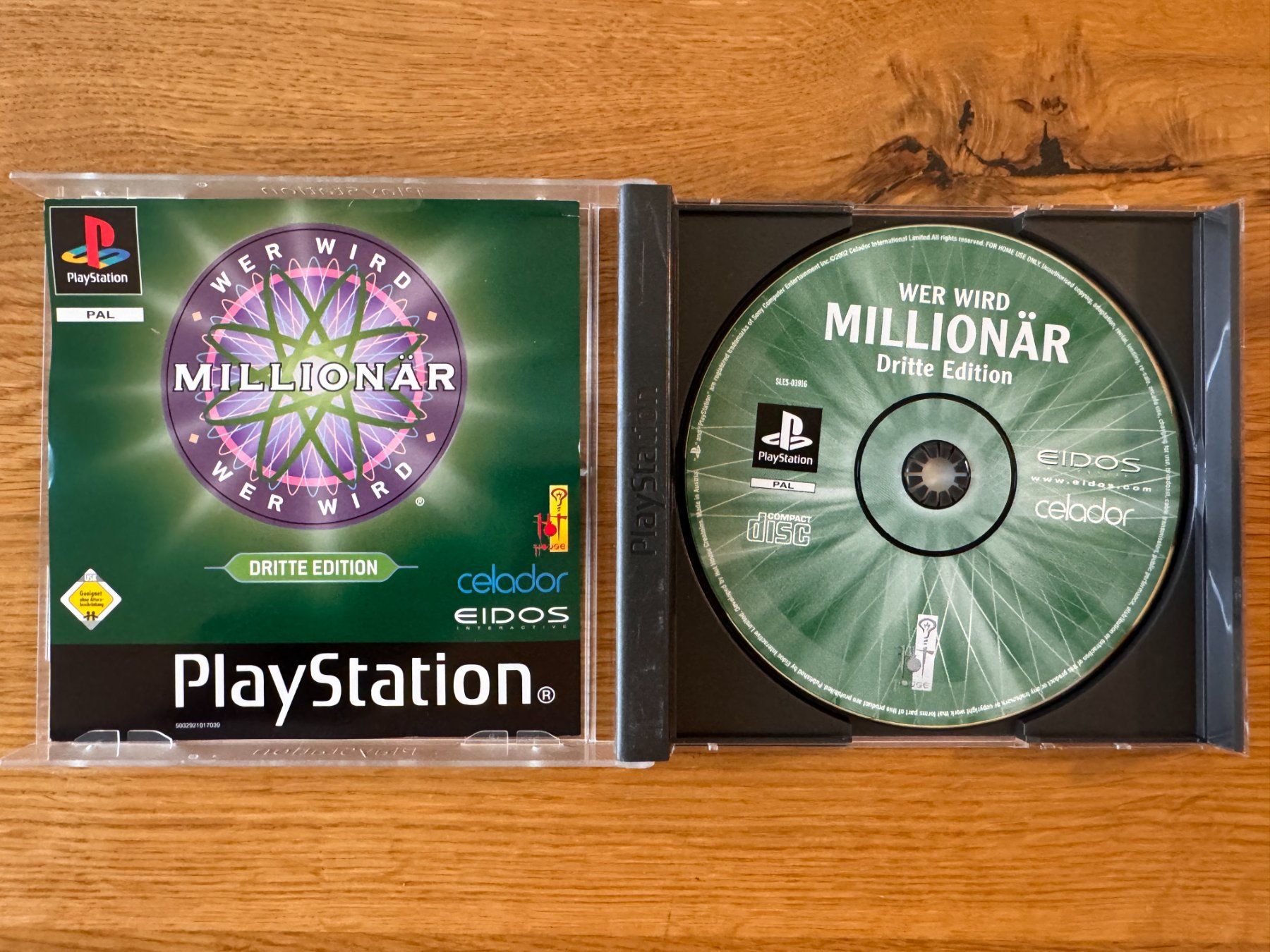 Sony Spiele: Wer Wird Millionär 3. (Dritte) Edition PS1 – Gebraucht aus Schaffhausen von bec_82fj