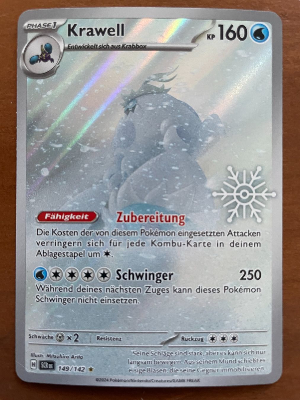 Pokémon Carte collezionabili: Pokemon Krawell Promo (Versand gratis) – Nuovo (secondo la descrizione) da Chur venduto da Angerson