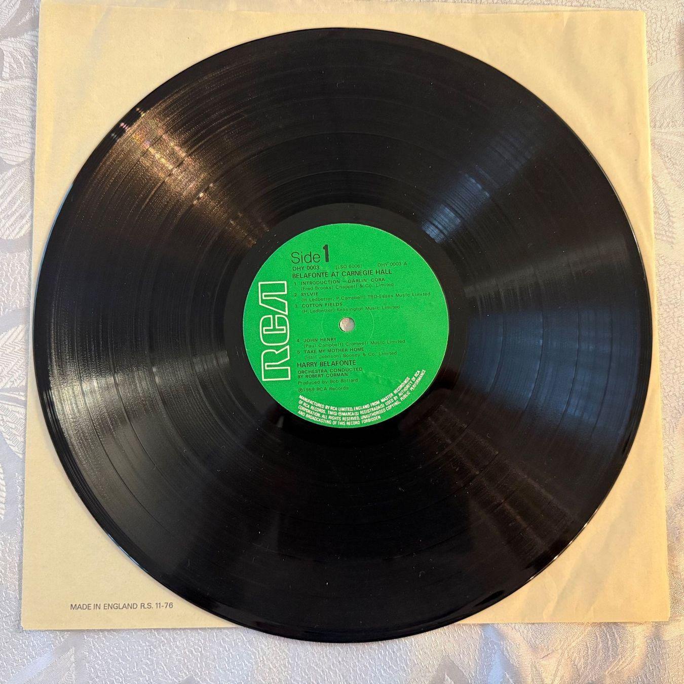 Dischi in vinile: HARRY BELLAFONTE - BELAFONTE At CARNEGIEHALL – Usato da Zürich venduto da fehlton 4