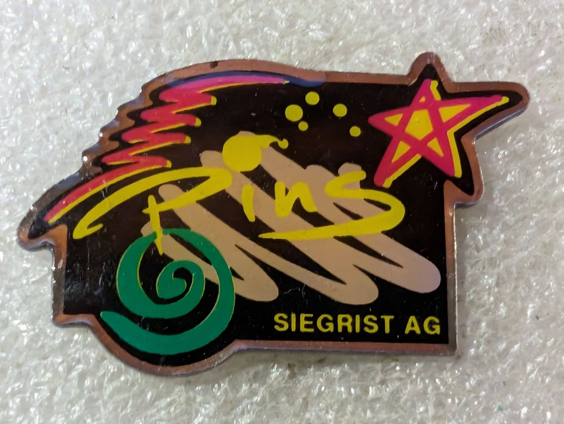 Placchette & Badge: Ansteckpin 124: Siegrist AG – Usato da Oppligen venduto da Pin-Fall-Shop