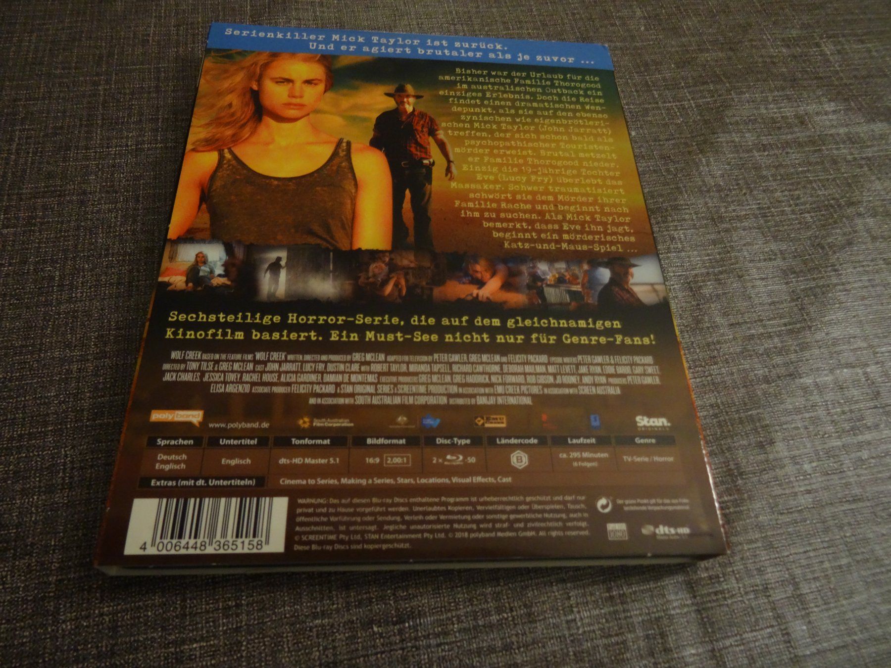 Tutti i DVDs: Wolf Creek Staffel 1 Blu-ray – Usato da Olten venduto da Disc-Verkauf 1