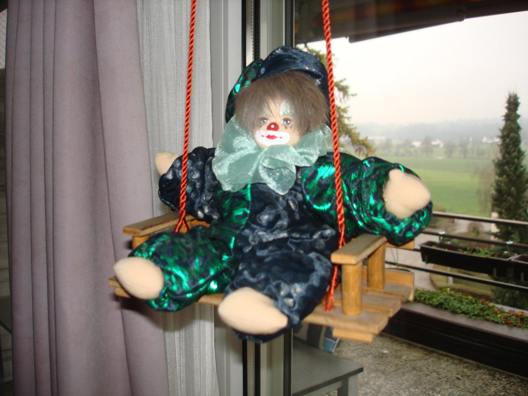Statuette: Clown auf Bänkli – Usato da Gossau ZH venduto da Crfurrer 1