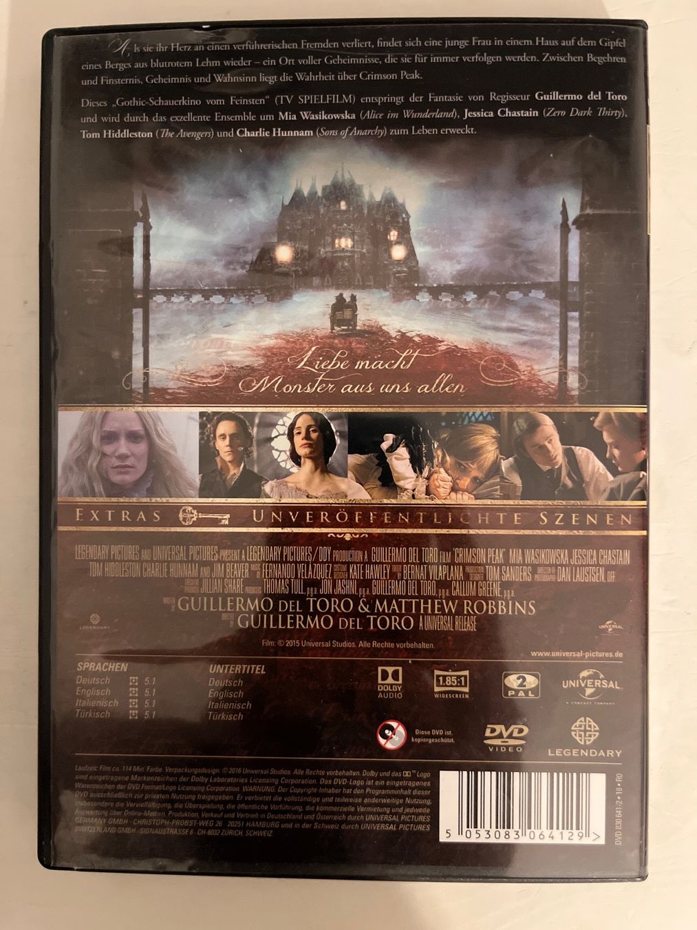 Crimson Peak (2016) DVD 📀 (Neu (gemäss Beschreibung)) in Sierre für CHF ...