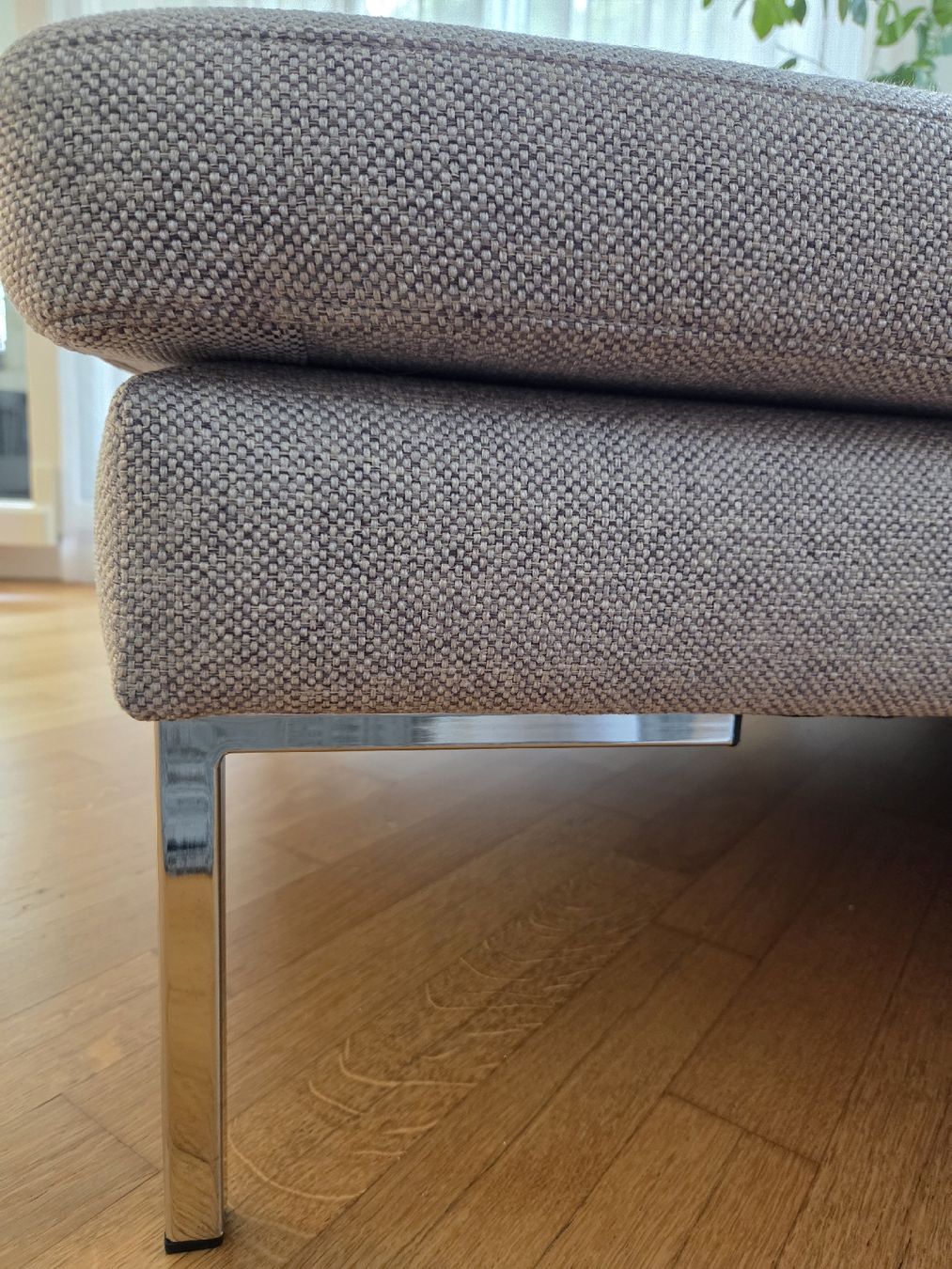 Livique Divani: Ecksofa hellgrau, Stoff - sehr guter Zustand – Usato da Luzern venduto da Meeelanie 3