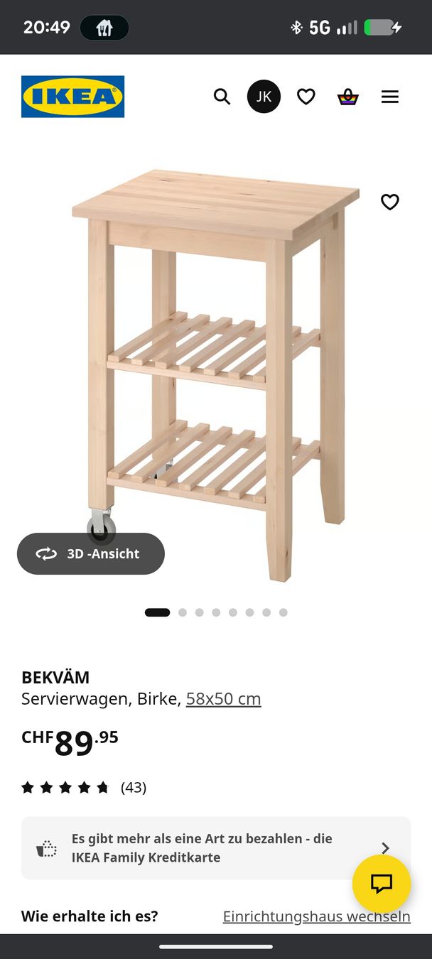 Ikea Cuisines complètes: ikea bekväm möbel – Neuf (Voir description) à St. Gallen par Jacky097 1