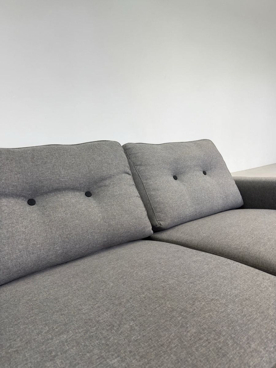 Divani: U-FÖRMIGES SOFA KLASSIKER GRAU MIT SCHLAFFUNKTION – Usato da Bachenbülach venduto da Sofalab.swiss 8