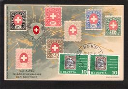 AK Briefmarkensprache