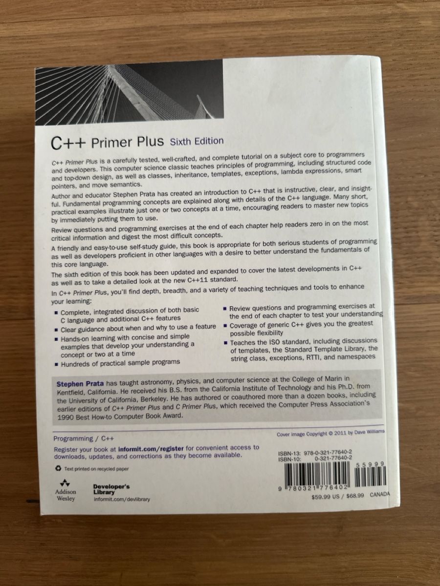 Libri: C++ Primer Plus, Sixth Edition – Usato da Ruggell venduto da Kauferin_Nr3 1