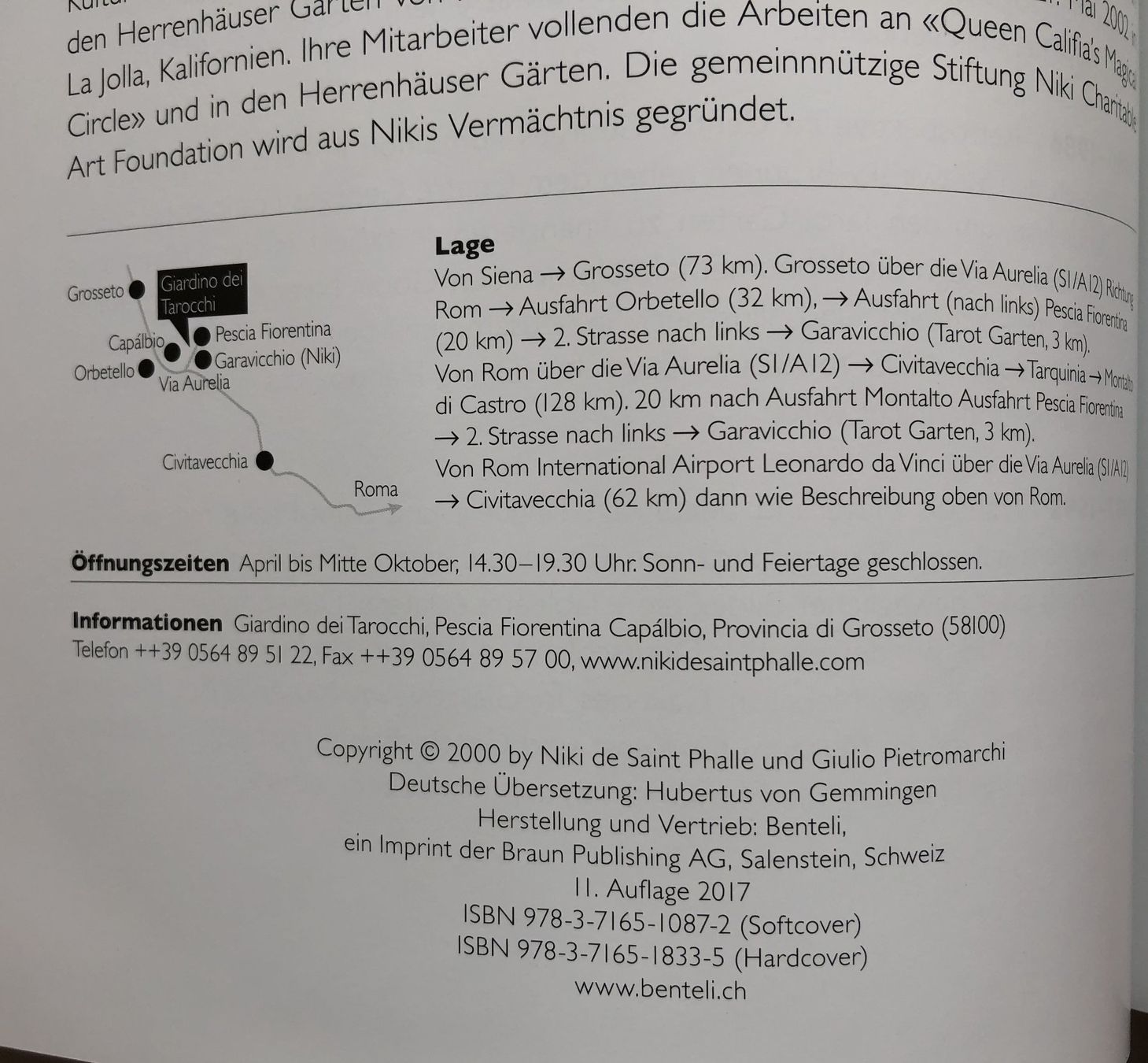 Bücher: Der Tarot-Garten von Niki de Saint Phalle – Gebraucht aus Schaffhausen von durruti 5