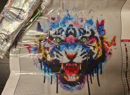 Diamond Painting Mega-Paket: 6 Bilder und Zubehör