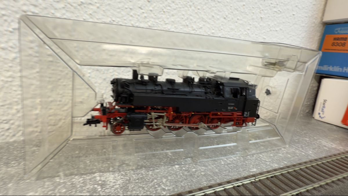 Fleischmann Modellini di ferrovie: Fleischmann Dampflokomotive BR 86 OVP H0 / DC – Usato da Schlieren venduto da rat_lq6b 6