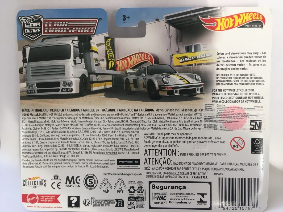 Hot Wheels Modellini d'auto: Hot Wheels Team Transport Porsche 934.5 – Nuovo e nell'imballaggio originale da Zürich venduto da tiisen07 6