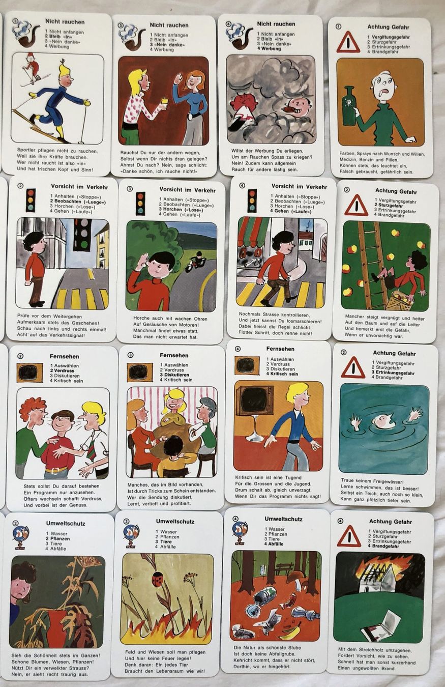 Giochi: Werbequartett - "blyb gsund" – Usato da Schaffhausen venduto da durruti 3