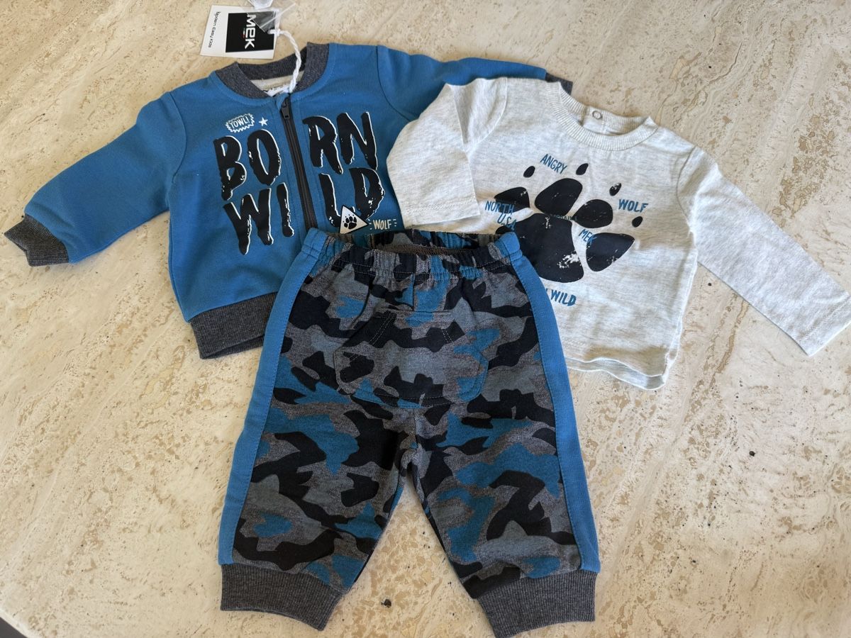 Ensembles coordonnés: 3 Teile Babyset, Gr. 1 Mt., NEU – Neuf avec emballage d'origine à Kreuzlingen par nik_d2fj