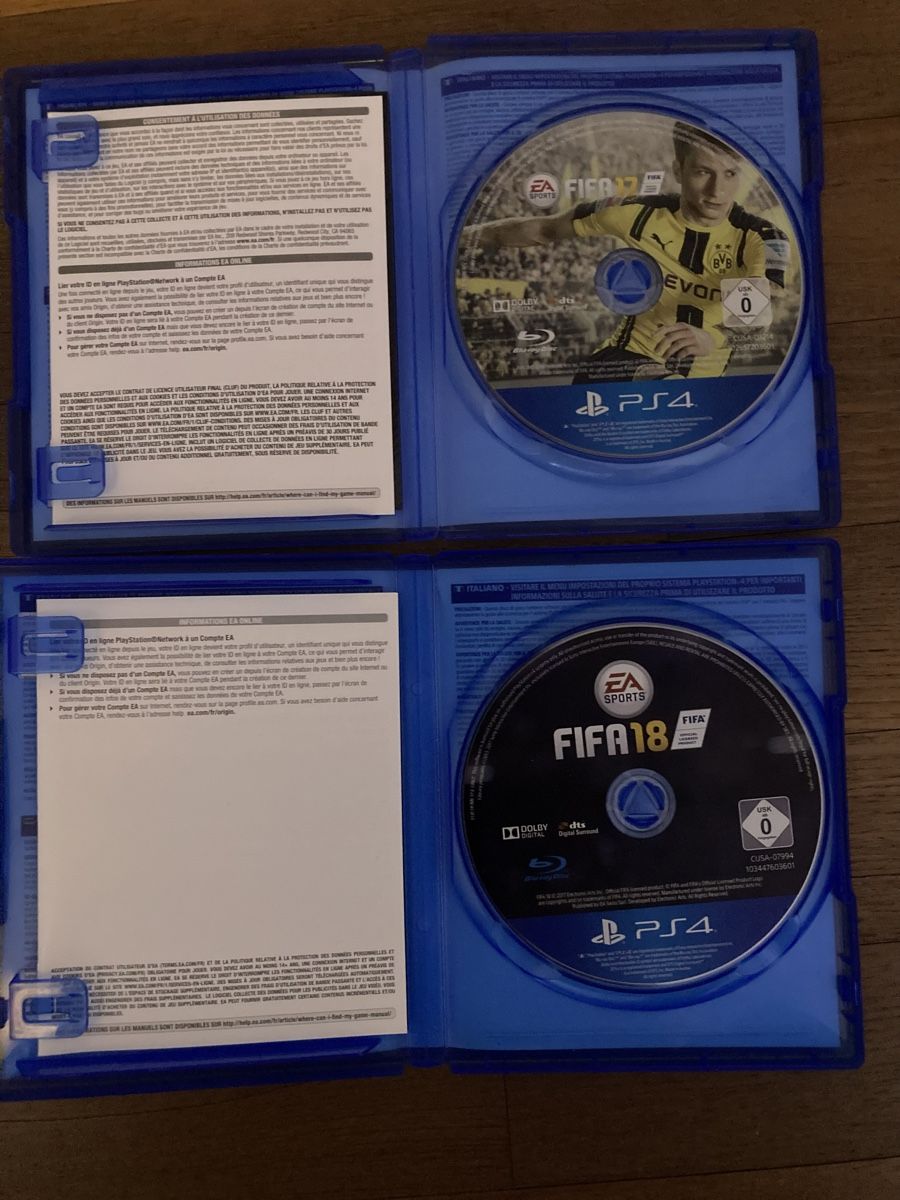 Giochi: PS4 FIFA 17 + 18 – Usato da Roggwil BE venduto da Maui2000 1