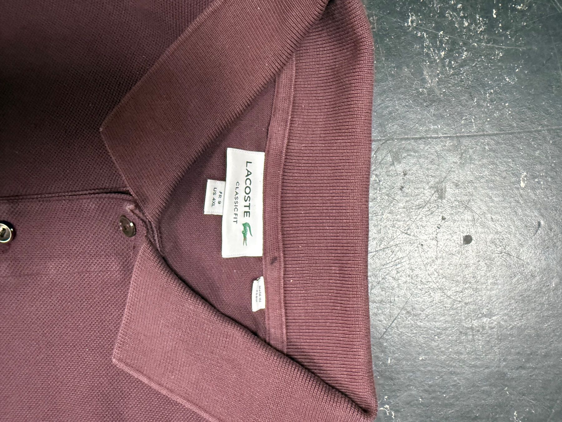 Polos: Lacoste Bordeaux Rot – D'occasion à St. Gallen par ale_7yby 2