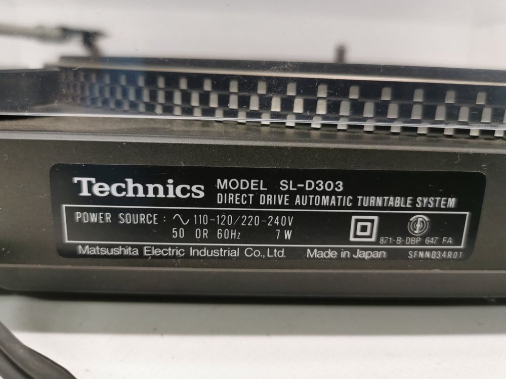Ersatz-Tonnadel Für Technics Plattenspieler SL-H 303 – Neuwertige Fertigung