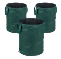 3er Set Pop Up Laubsack 90 L