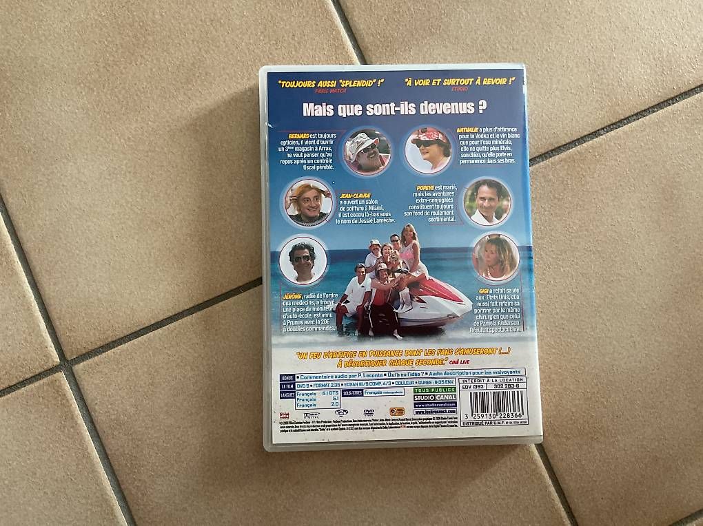 Tutti i DVDs: DVD Les bronzés 3 – Usato da Icogne venduto da luna.16 1