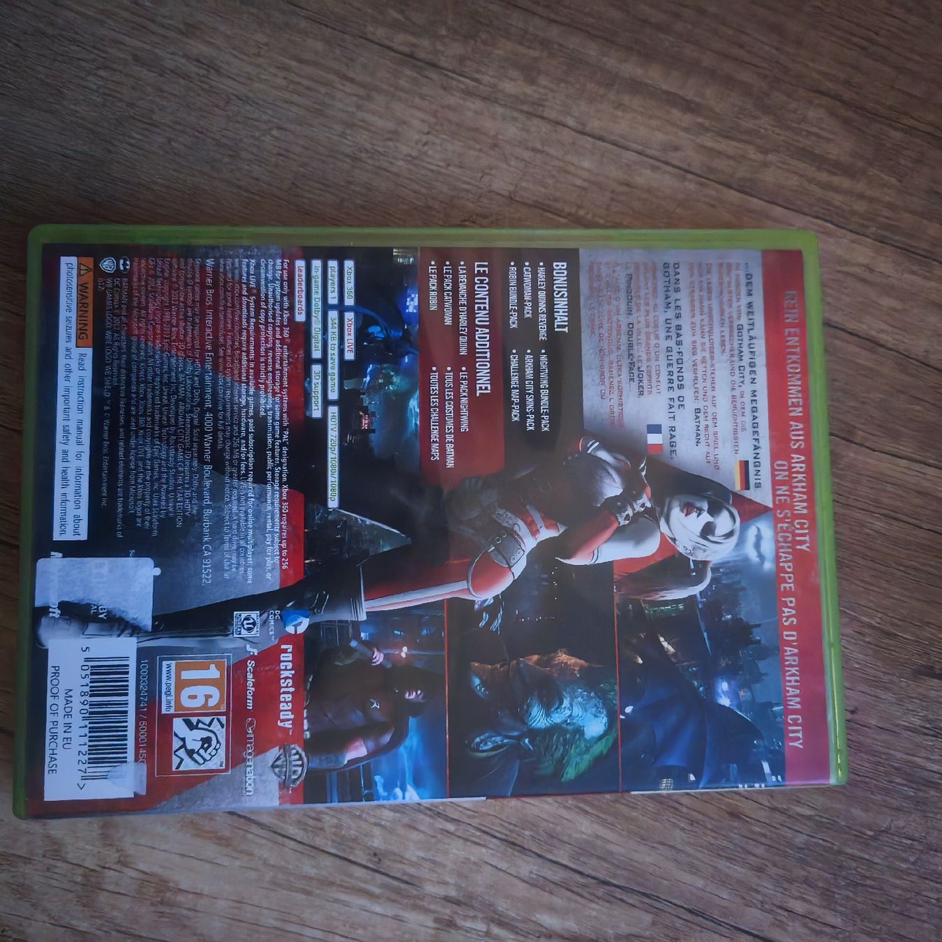 Microsoft Giochi: xbox 360- Batman Arkham City – Usato da St-Maurice venduto da Aran_Cash 2