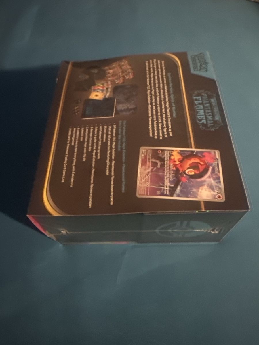 Cartoline: Pokémon TCG Mega Evolution Phantasmal Flames ETB (EN) – Nuovo e nell'imballaggio originale da Zürich venduto da Dchaze 2