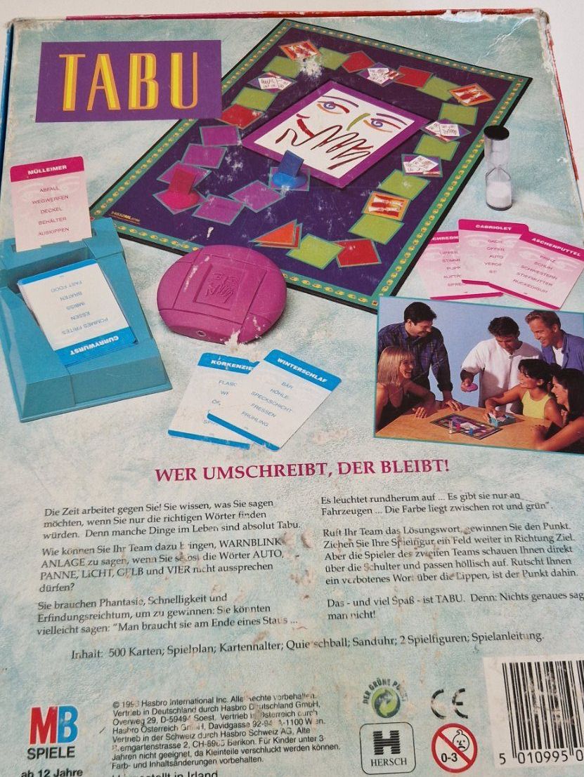 Giochi: Spiel Tabu – Usato da Zürich venduto da Karin_M 3