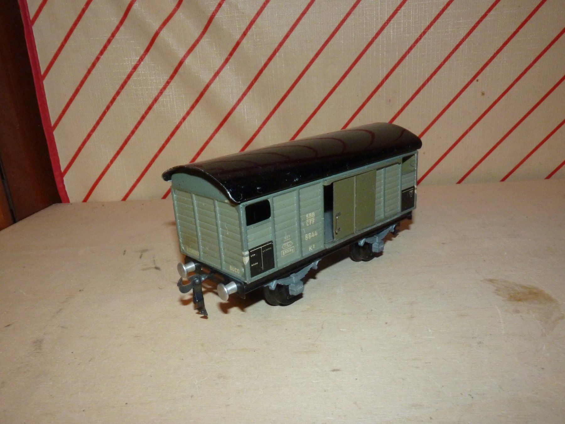 Buco Modellini di ferrovie: Güterwagen Buco Spur 0 – Usato da Rudolfstetten venduto da Rrst1968 1