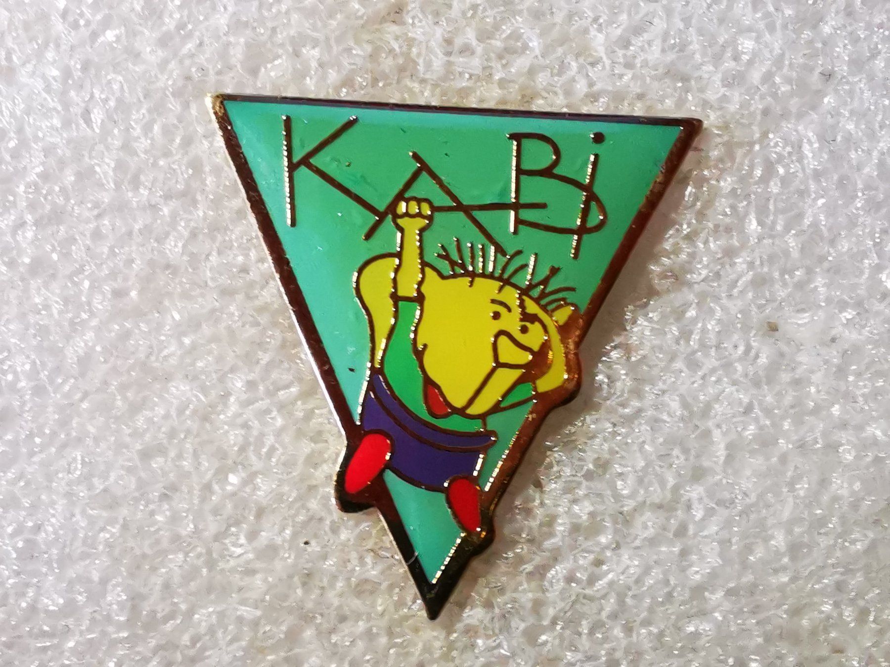 Placchette & Badge: Ansteckpin 86: Kabi – Usato da Oppligen venduto da Pin-Fall-Shop
