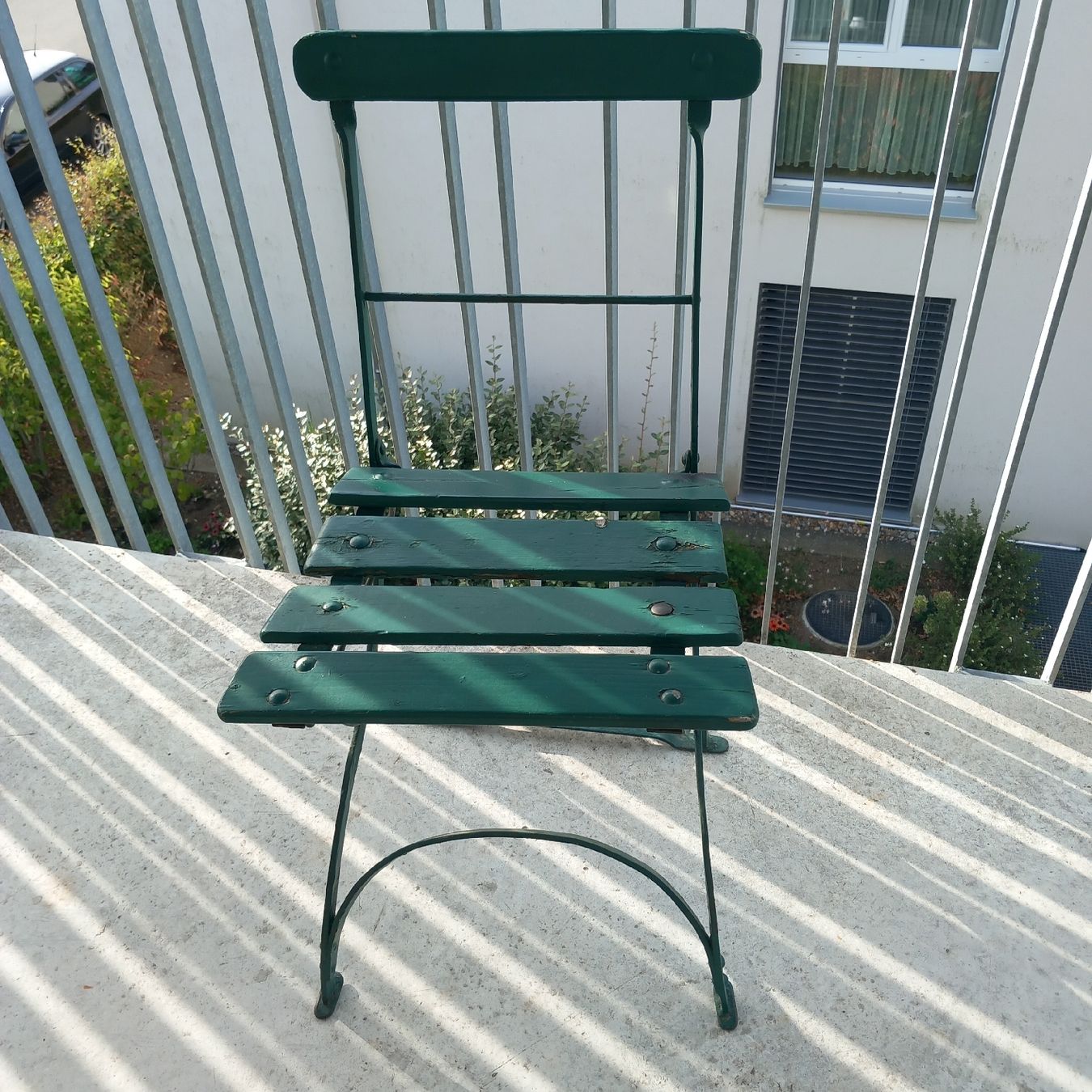 Stühle: Alter grüner Gartenstuhl / Vintage – Gebraucht aus Aegerten von gismolini 2