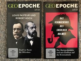 Sherlock Holmes und Robert Koch &Louis Pasteur DVD GEOEPOCHE