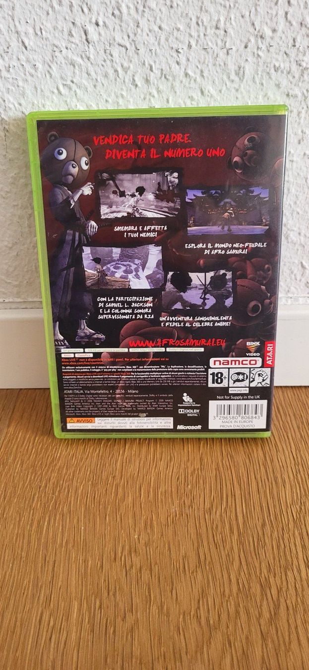 Microsoft Giochi: Xbox 360 - Afro Samurai (ITA) – Usato da Münsingen venduto da DigitaleSpielecke 1