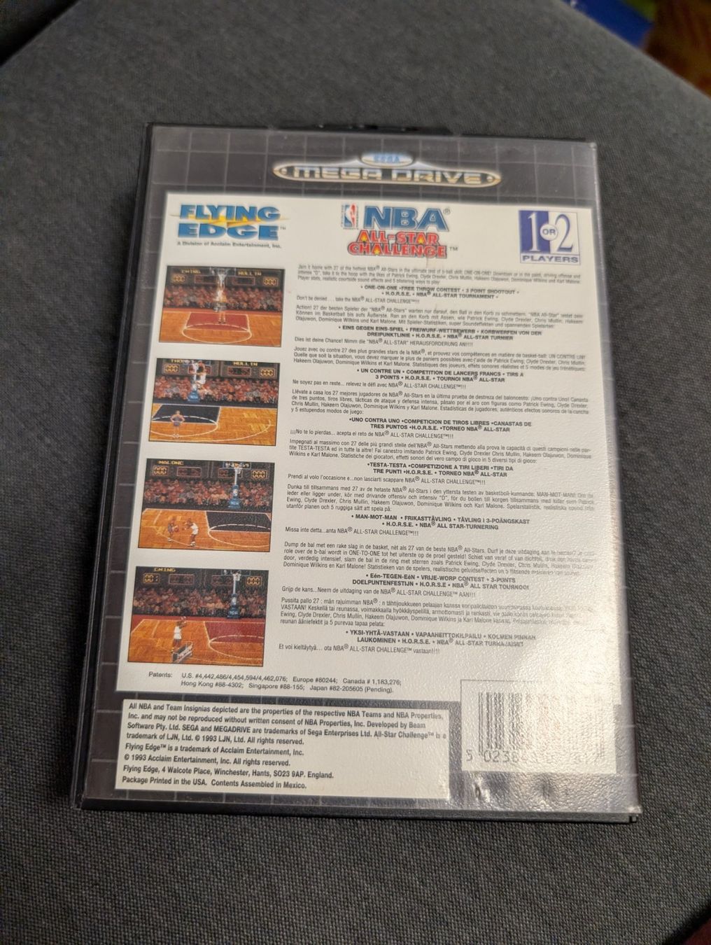 Spiele: NBA all-star challenge Sega Mega Drive – Gebraucht aus Giubiasco von Ticinerd 1