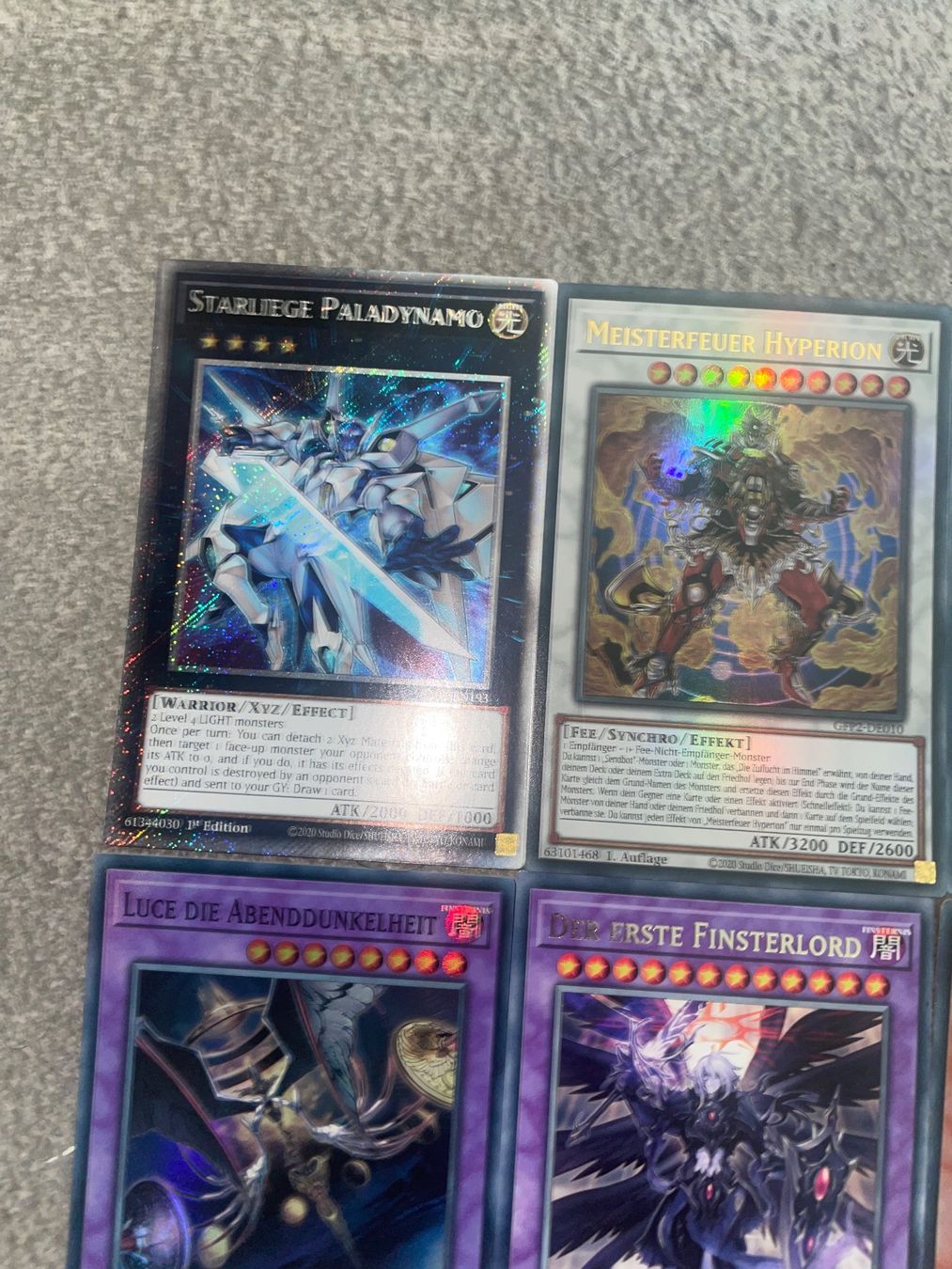 Yugioh Cartes à collectionner: Yu-Gi-Oh Feen / Parshath / Sendbote / Hyperion Deck! – Neuf (Voir description) à Altstätten SG par ChangeMaker 2