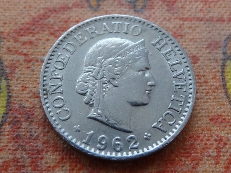 Tutti le monete: 10 Rp. 1962 – Usato da Romanel-sur-Lausanne venduto da Swift13