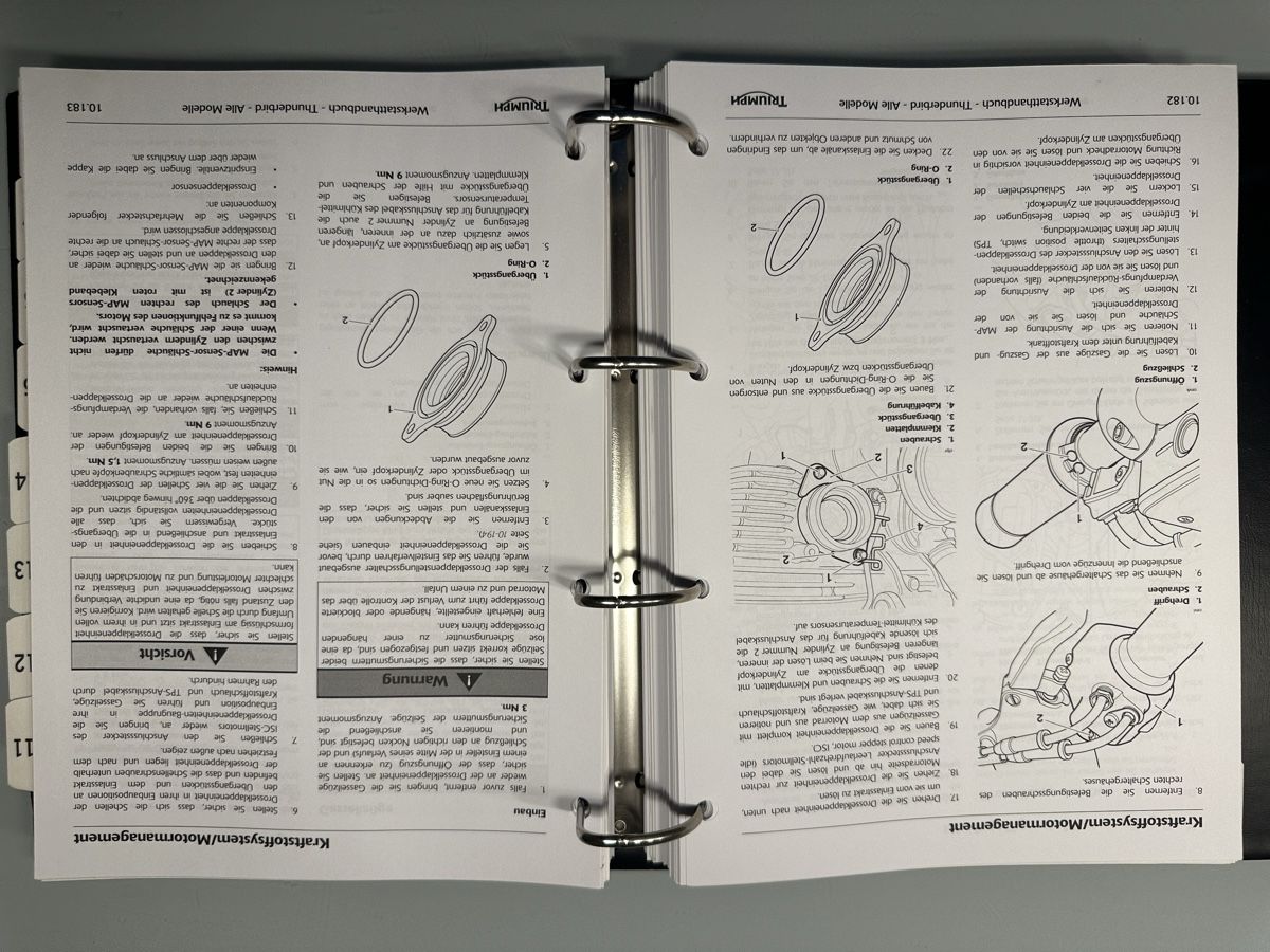 Libri: Triumph Thunderbird   Service Manual – Nuovo (secondo la descrizione) da Mörschwil venduto da Hilbilly 4